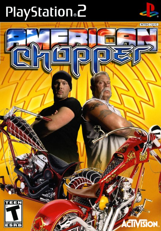 American Chopper box art for Playstation 2